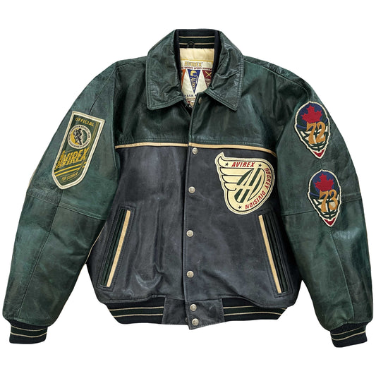 Avirex Leather Varsity Jacket