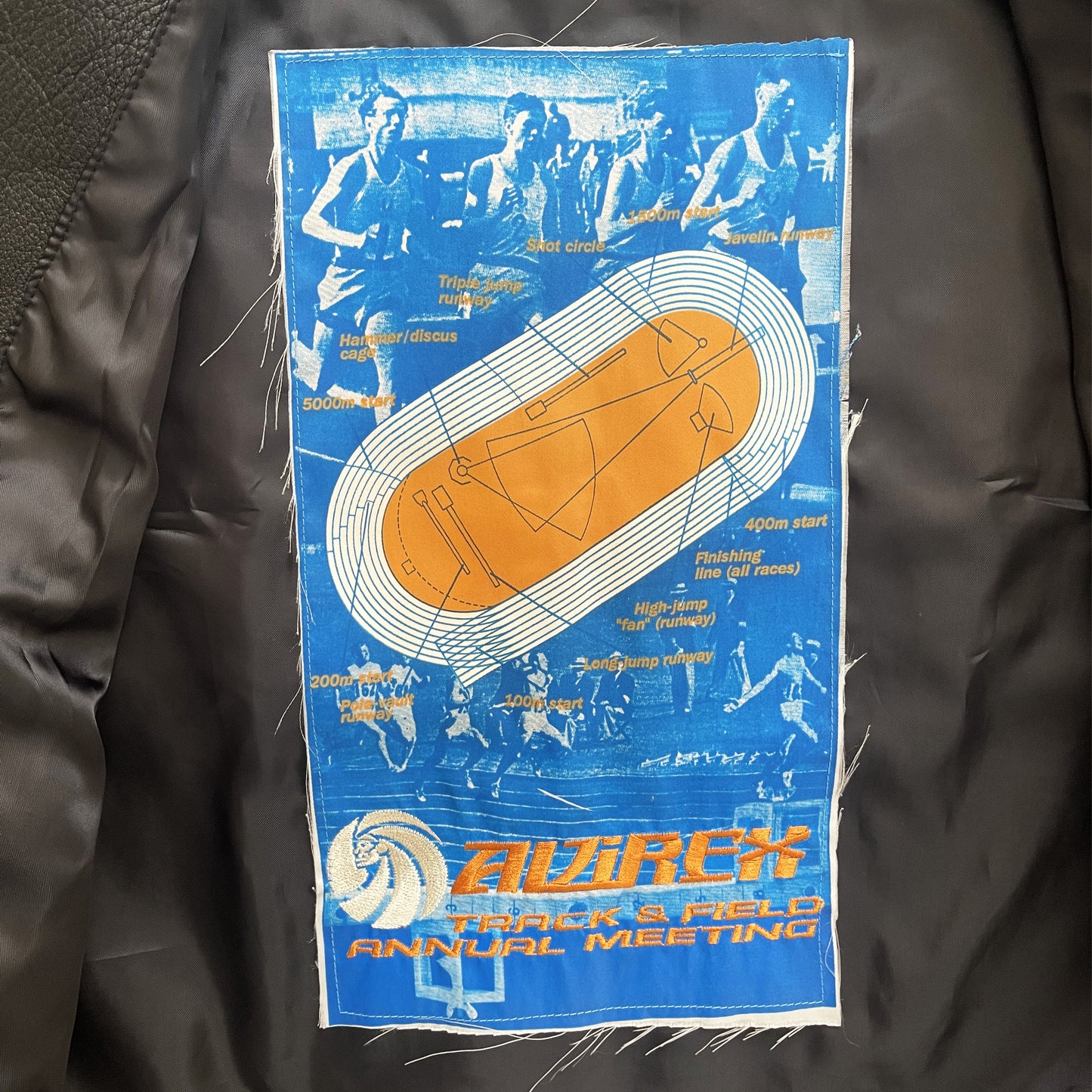 Avirex Leather Varsity Jacket