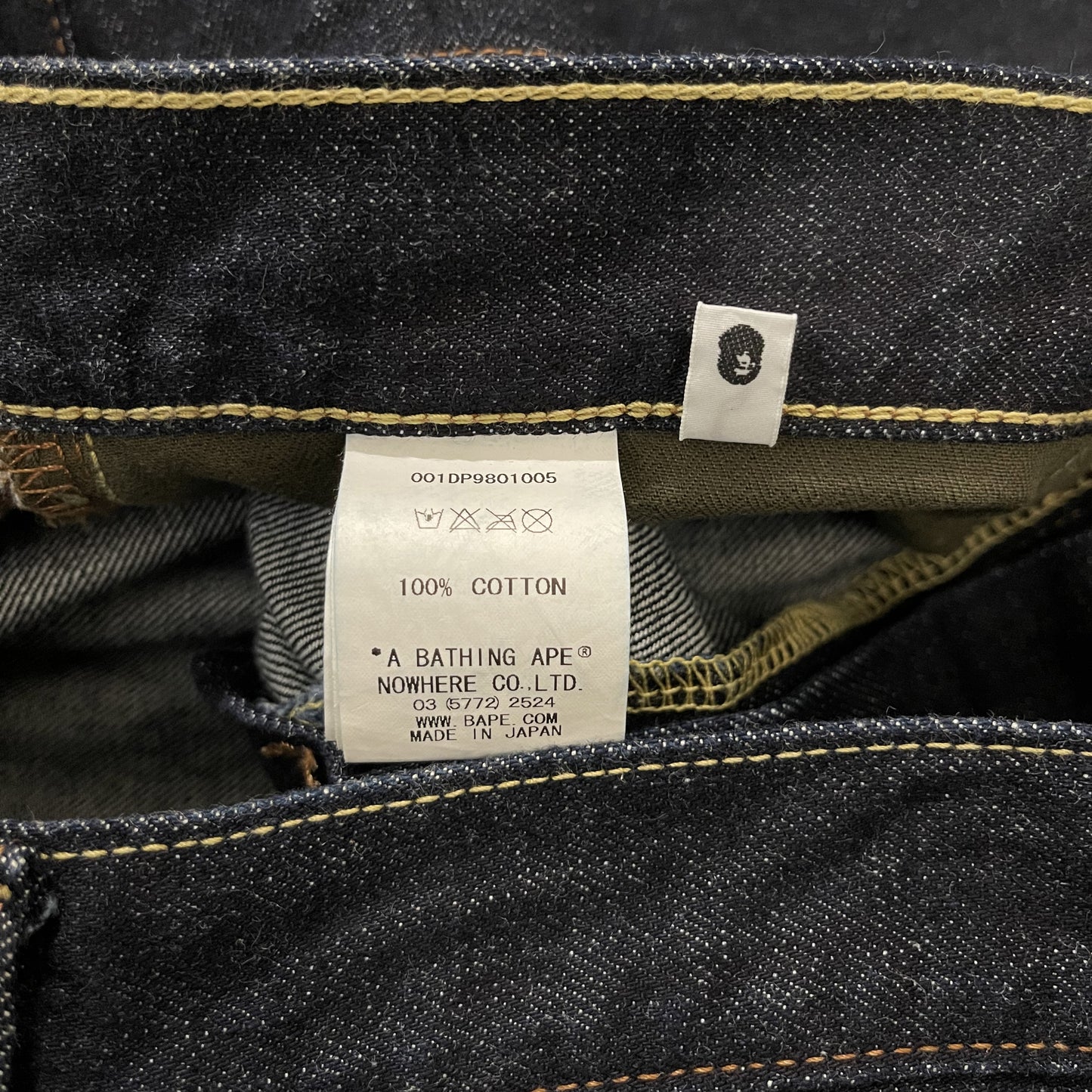 Bape Bapesta Jeans - W36"