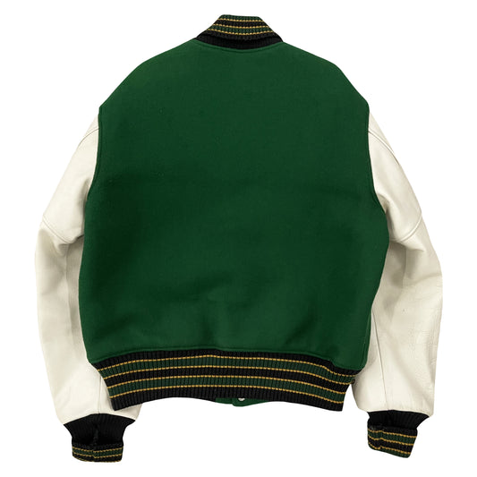 Style Eyes 'Shamrock Baseball Champs' Varsity Jacket - L