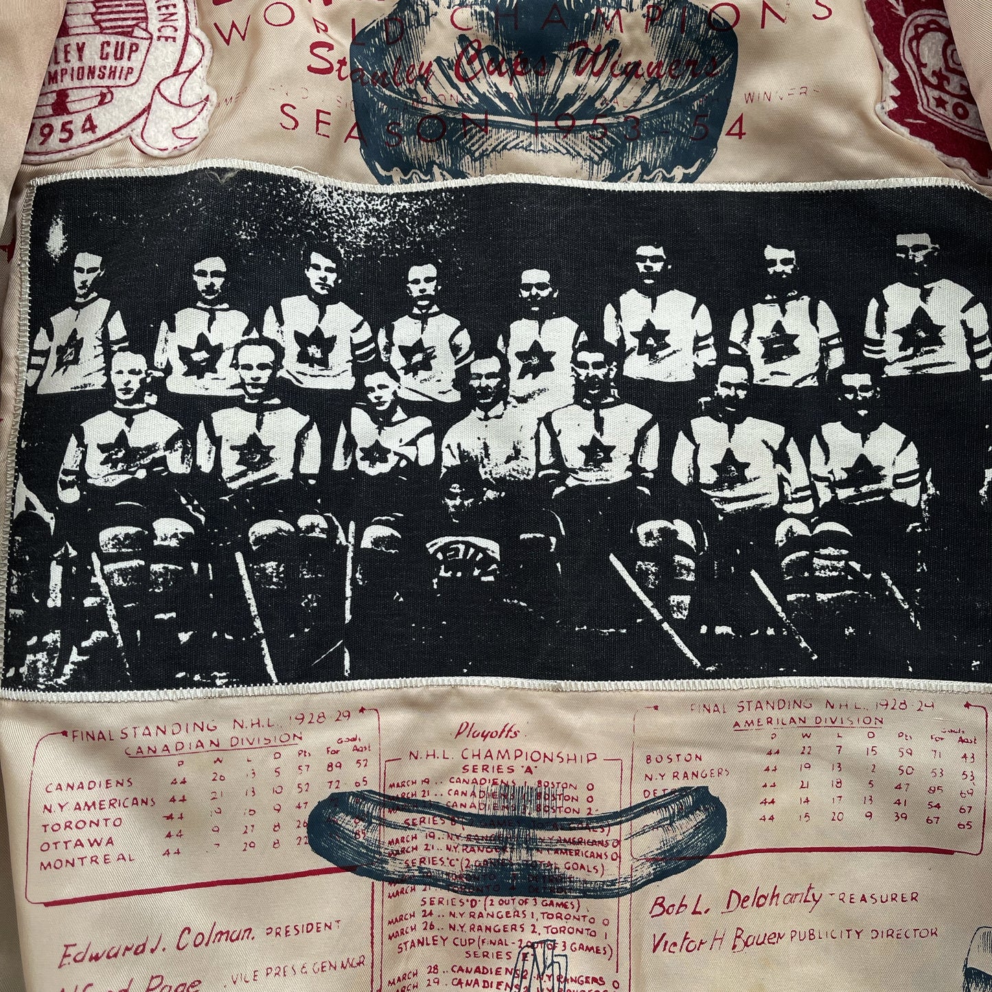 Avirex Leather Varsity Jacket