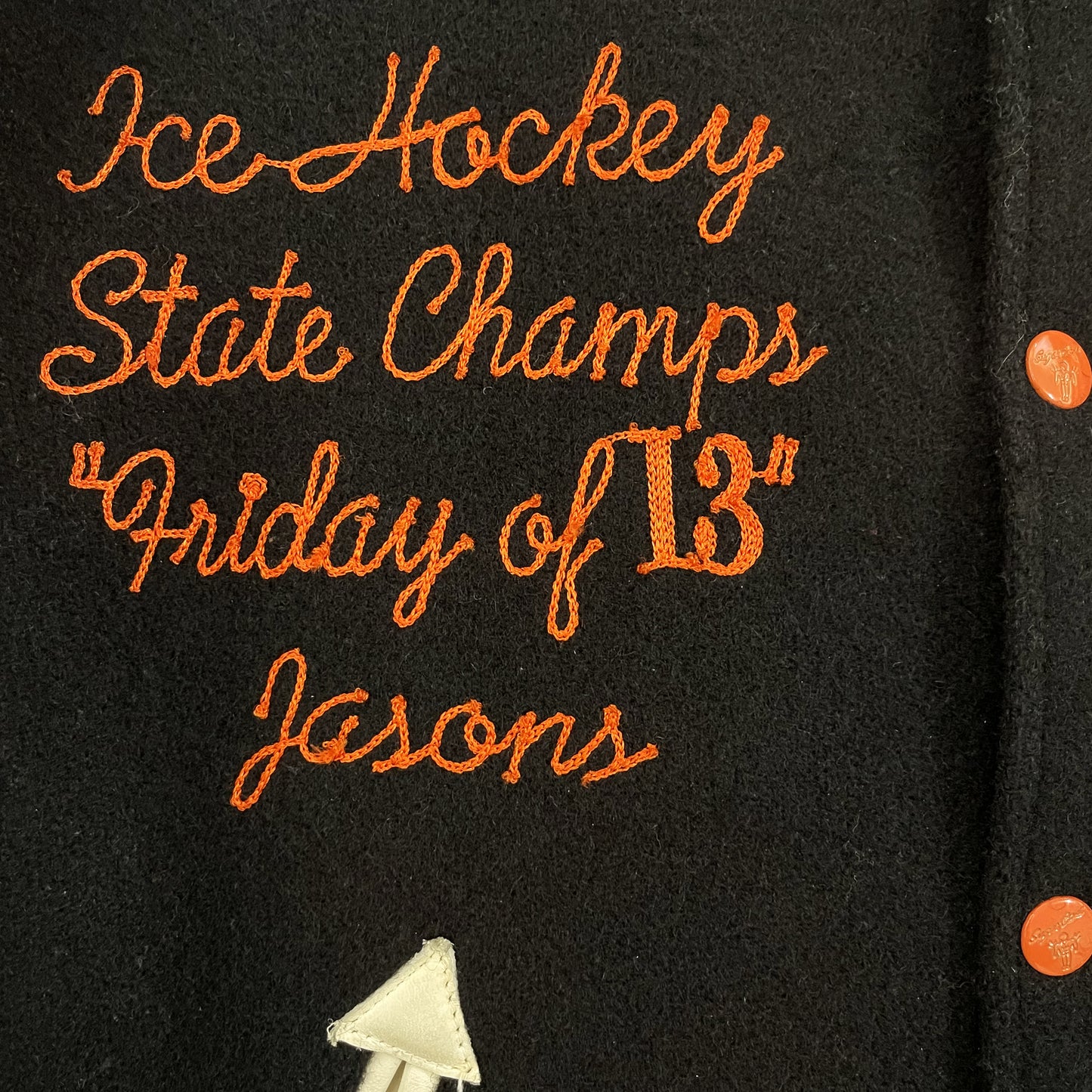 Style Eyes Friday 13th Hockey Varsity Jacket - XL