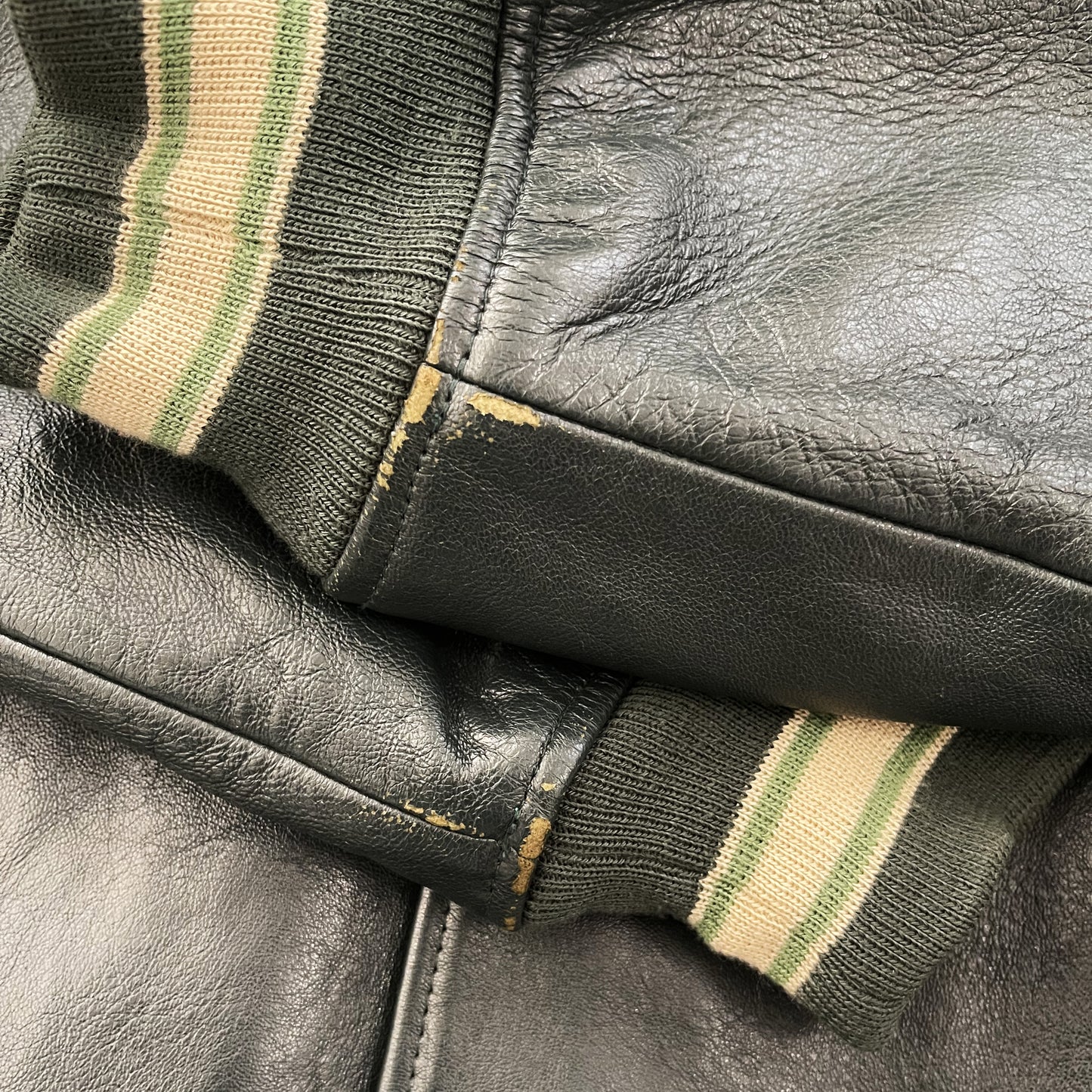 Avirex Leather Varsity Jacket