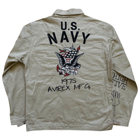 Avirex US Navy Seals Military Field Jacket - M