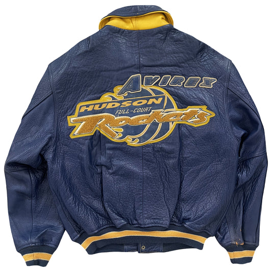 Avirex Leather Varsity Jacket