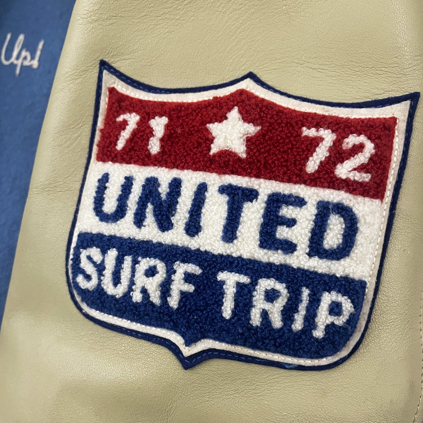 Whitesville 'Wave Junkies' Varsity Jacket - L