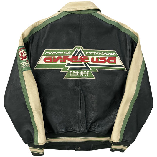 Vintage Avirex Leather Varsity Jacket