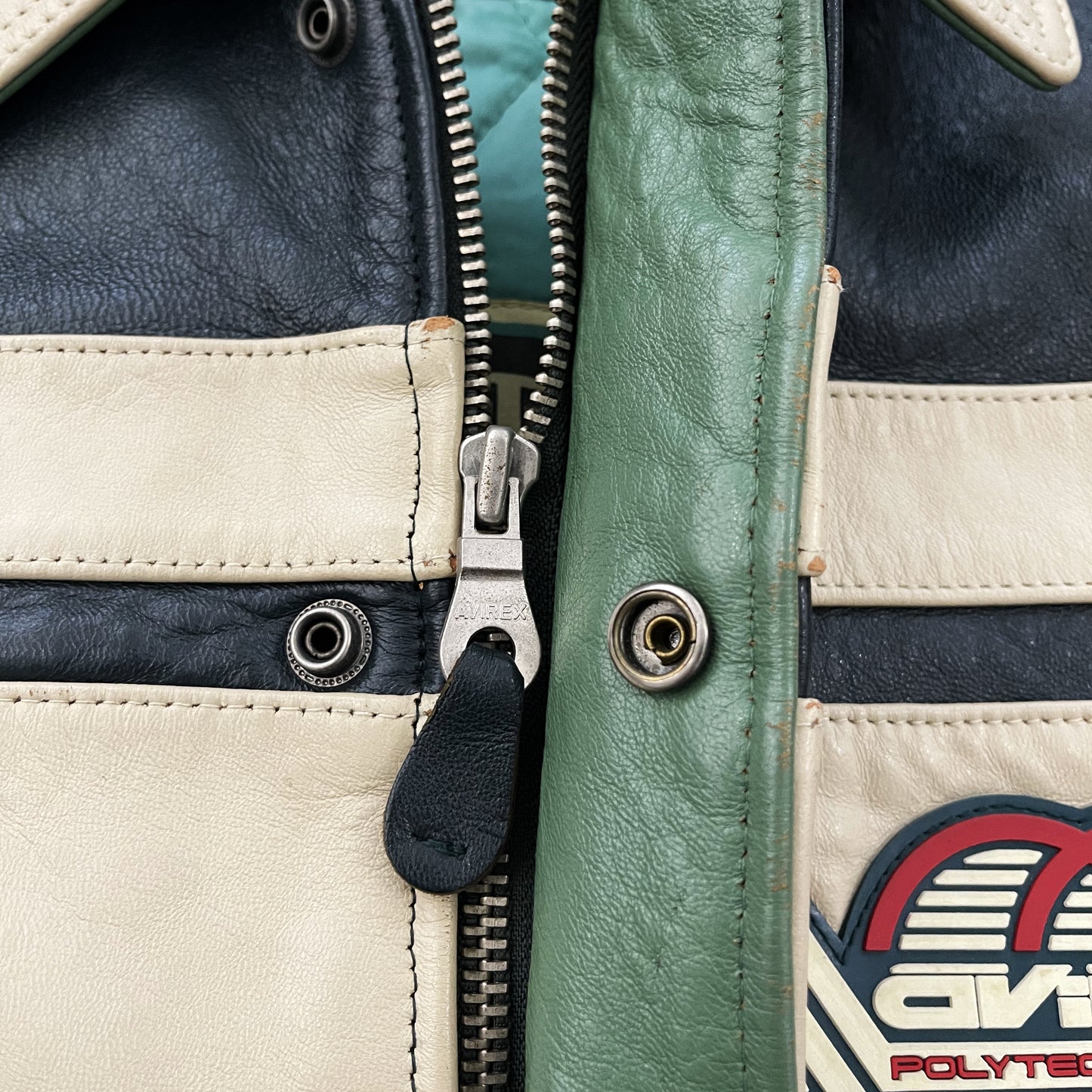 Avirex Leather Varsity Jacket