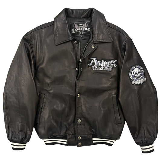 Avirex Leather Varsity Jacket