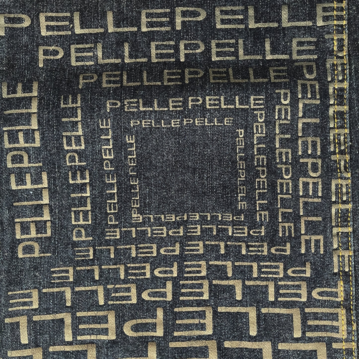 90's Pelle Pelle Monogram Jeans