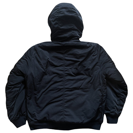 Avirex Padded Bomber Jacket With Hood - L