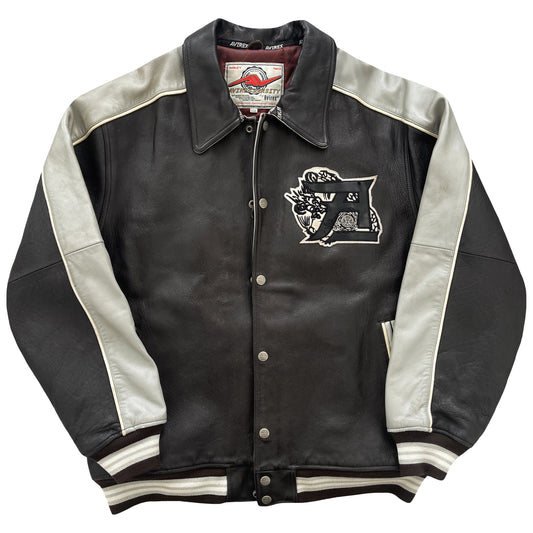 Avirex Leather Varsity Jacket