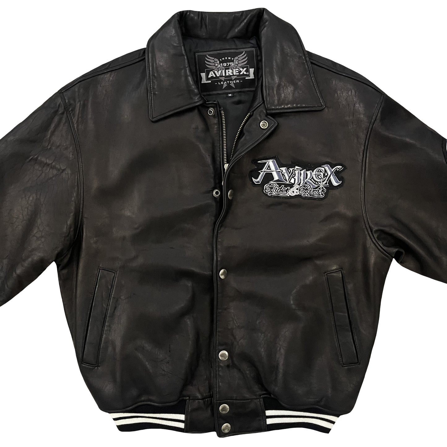 Avirex Leather Varsity Jacket