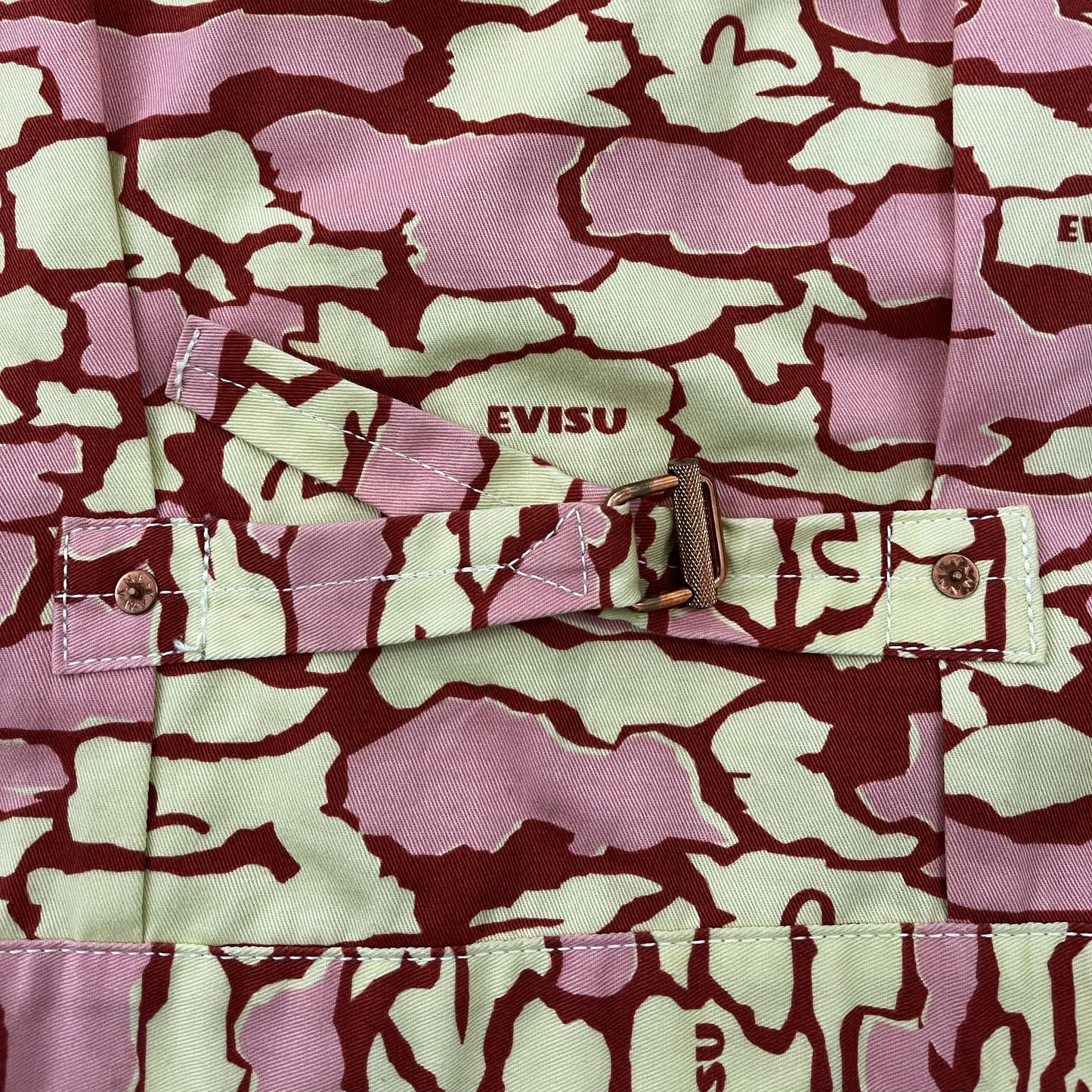 Evisu Ishigaki Camo Trucker Jacket