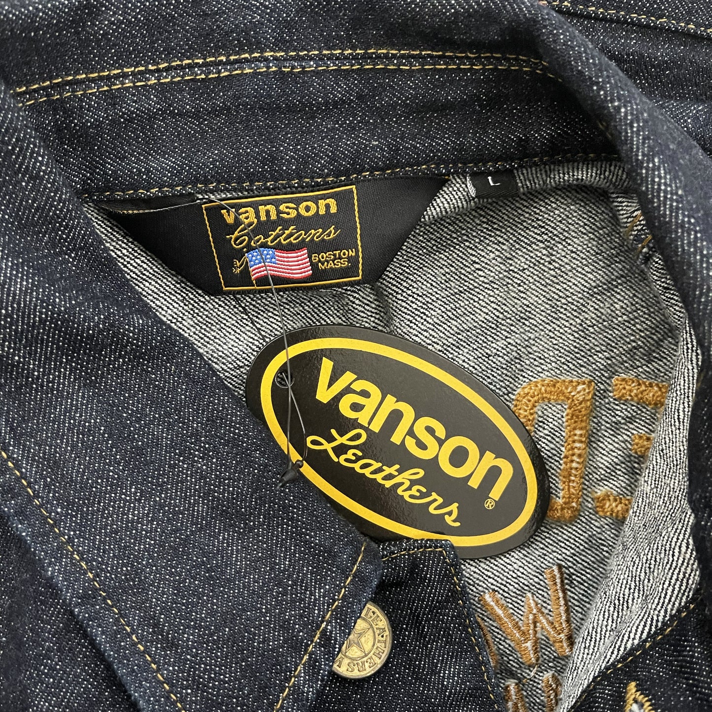Vanson Leathers Denim Jacket