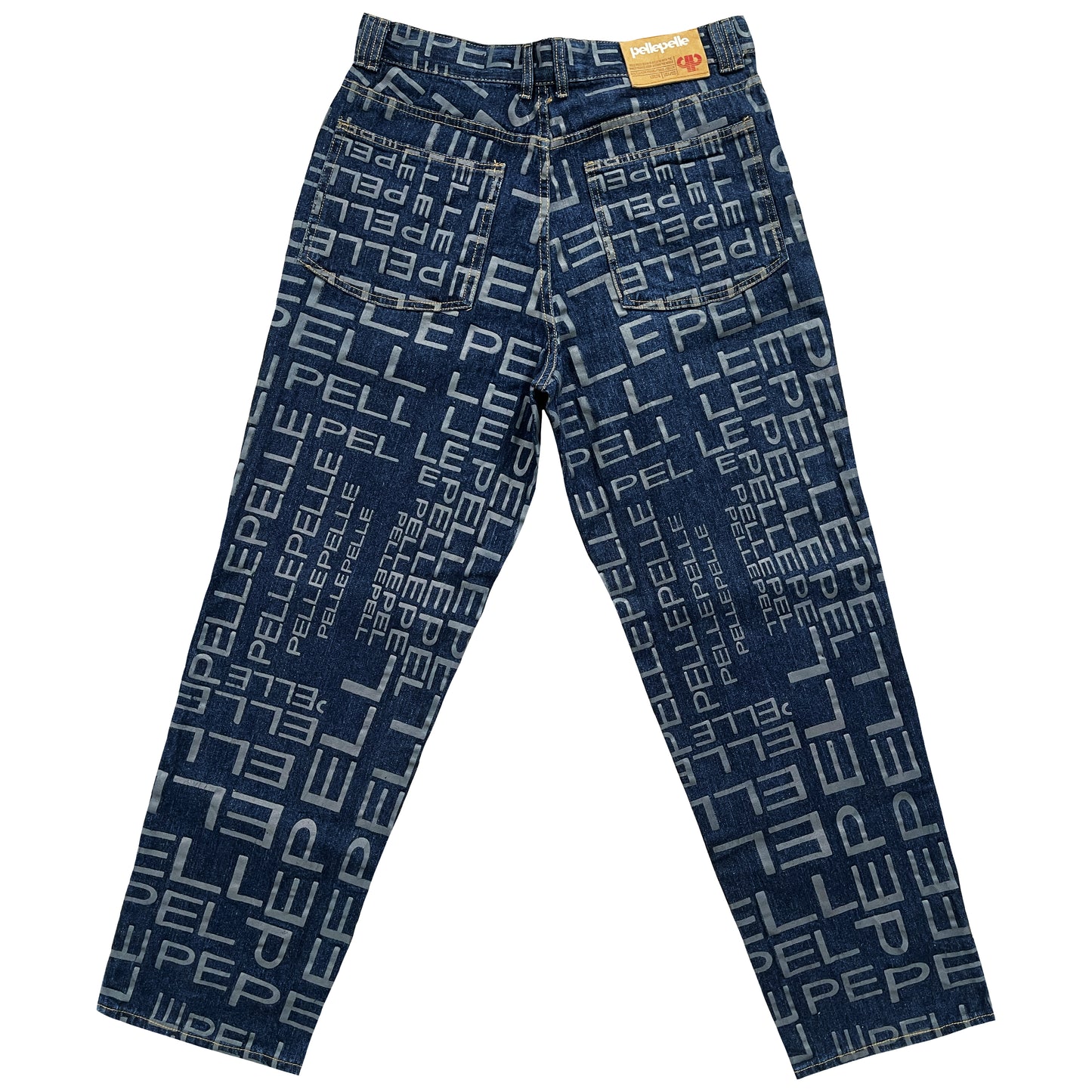 90's Pelle Pelle Monogram Jeans