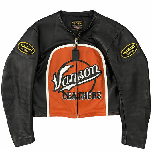 Vanson Leathers Bart Motorcycle Racer Jacket