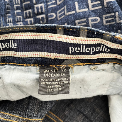 90's Pelle Pelle Monogram Jeans
