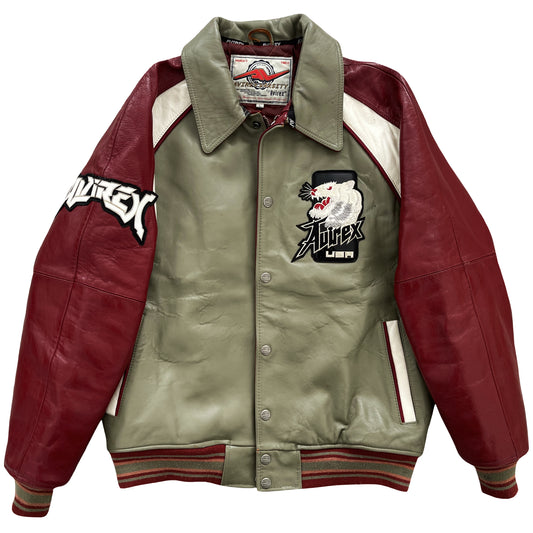 Avirex Leather Varsity Jacket
