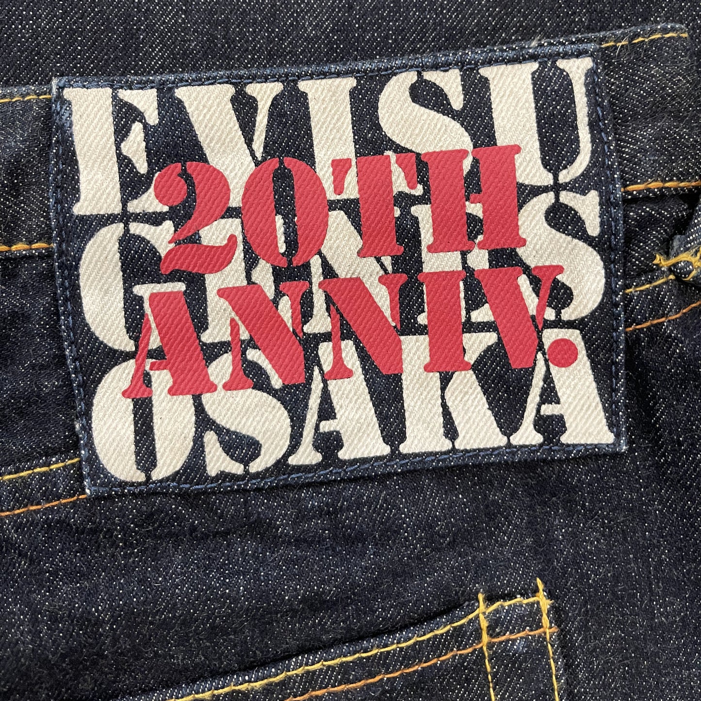 Evisu 20th Anniversary Jeans