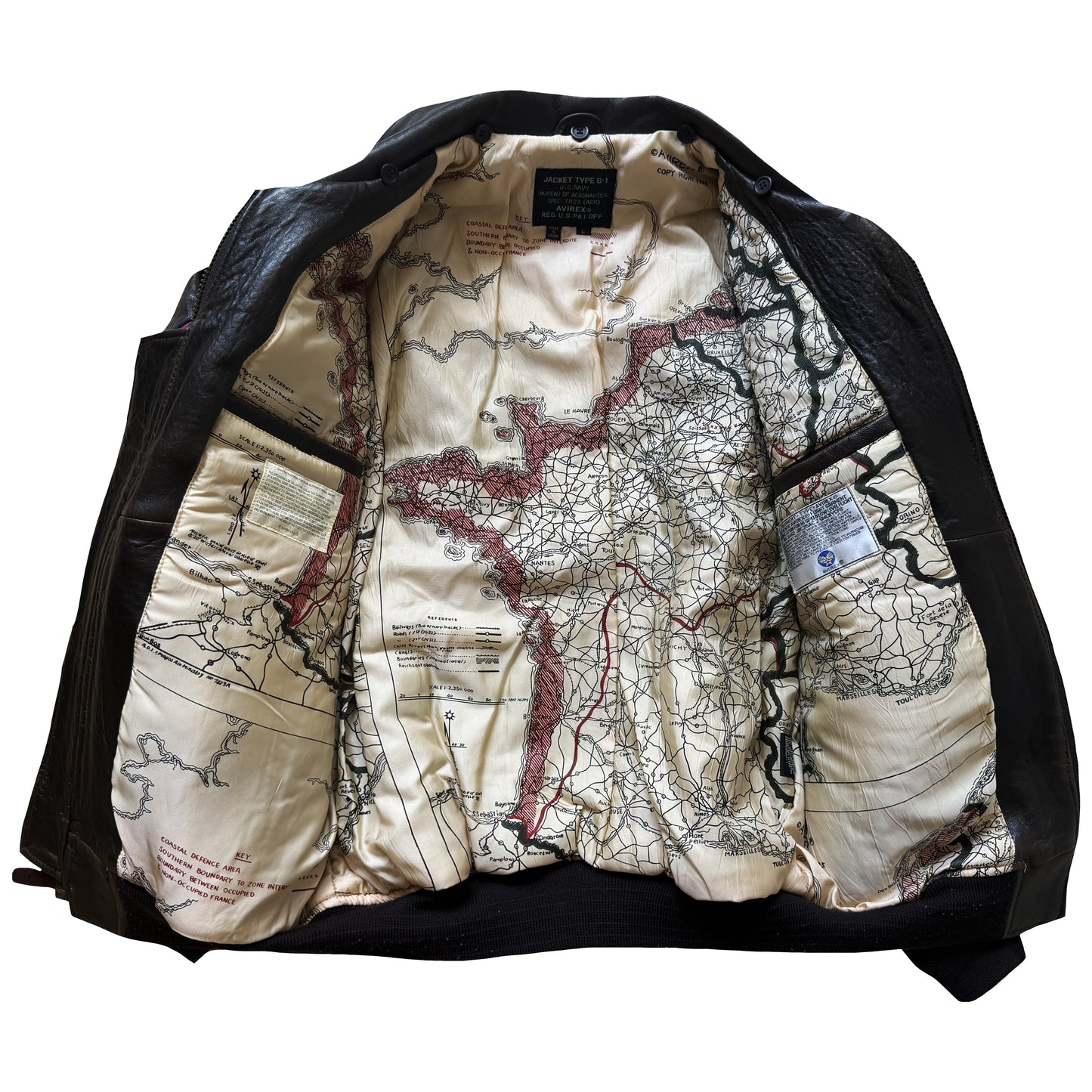 Avirex Top Gun G-1 Flight Jacket - L