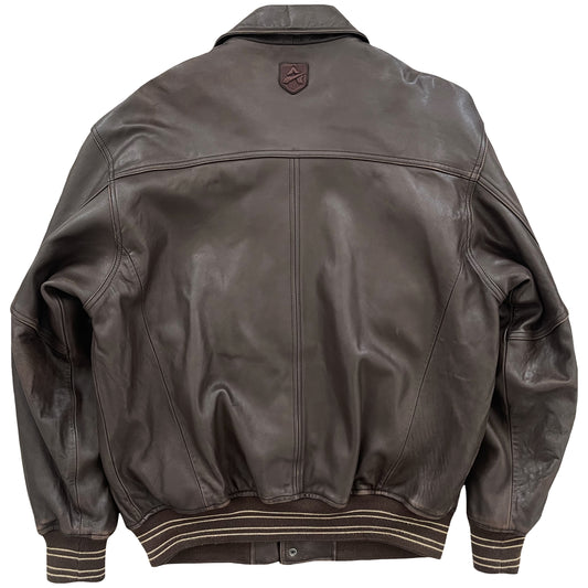 Avirex Leather Varsity Jacket