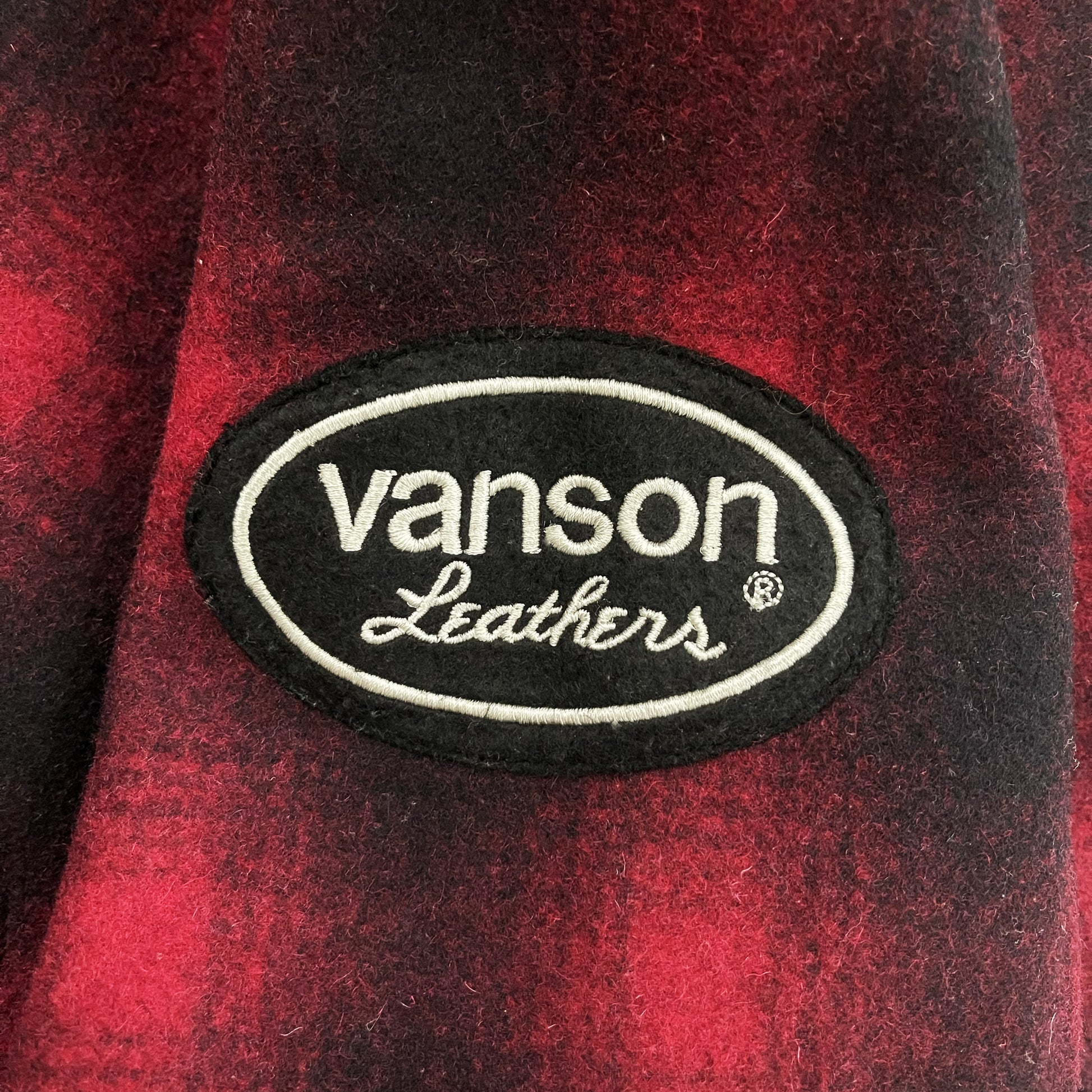 Vanson Leathers Wool Motorcycle Jacket