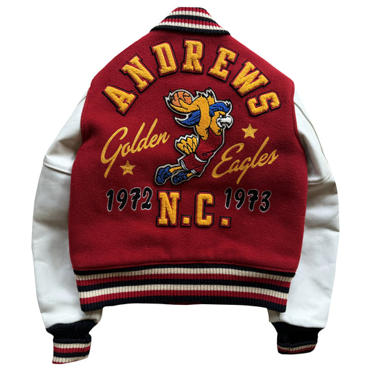 Whitesville 'Golden Eagles' Varsity Jacket - M