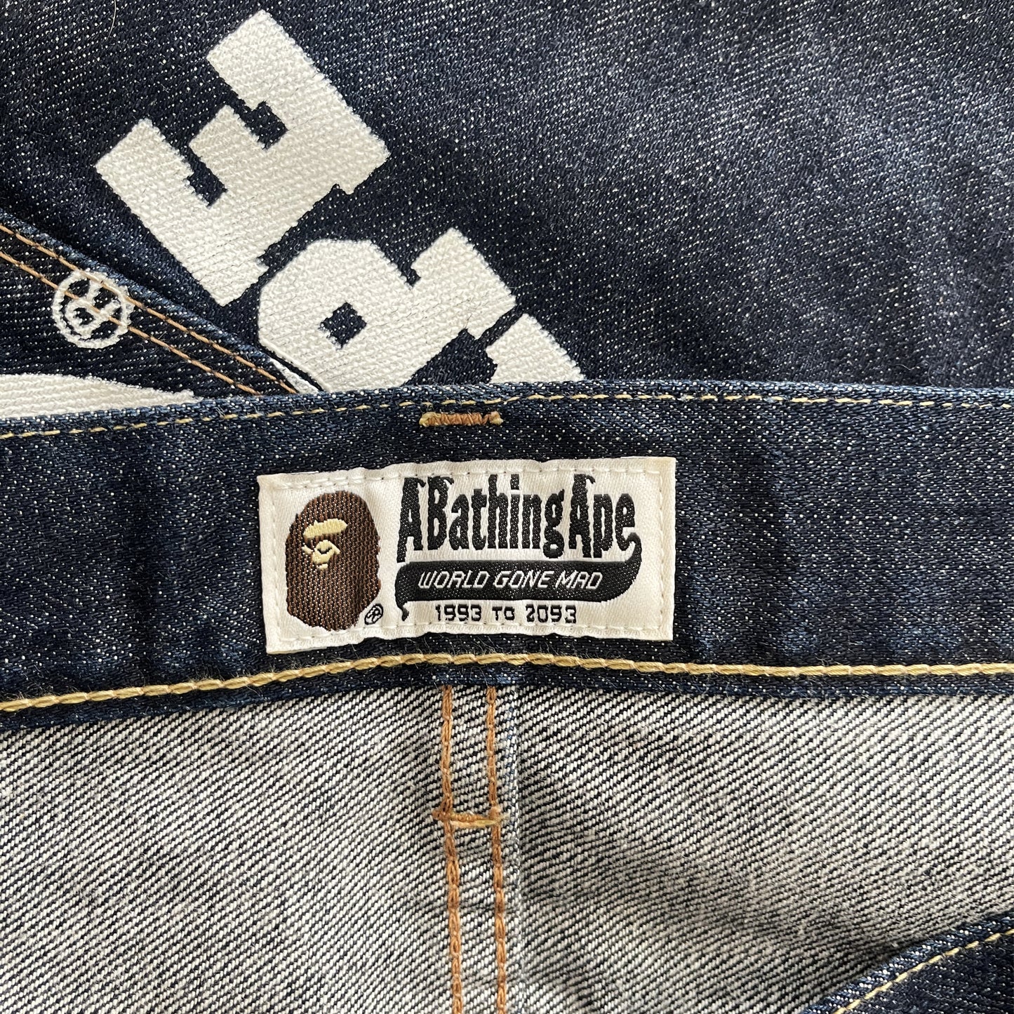 Bape Denim Shorts