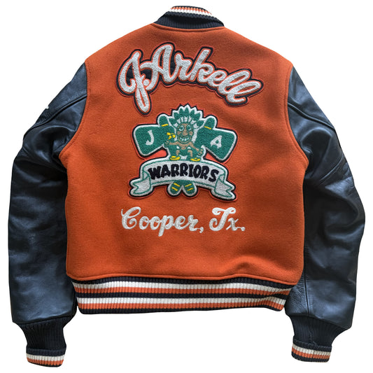 Style Eyes 'Warriors' Varsity Jacket - L