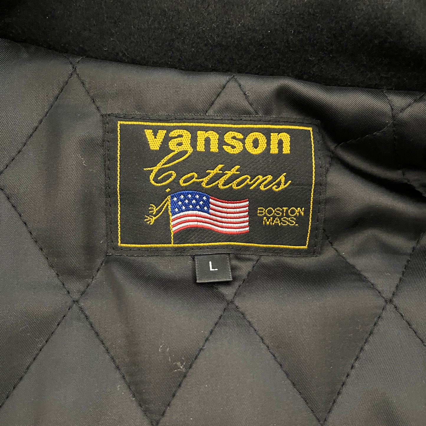 Vanson Wool Motorcycle Jacket