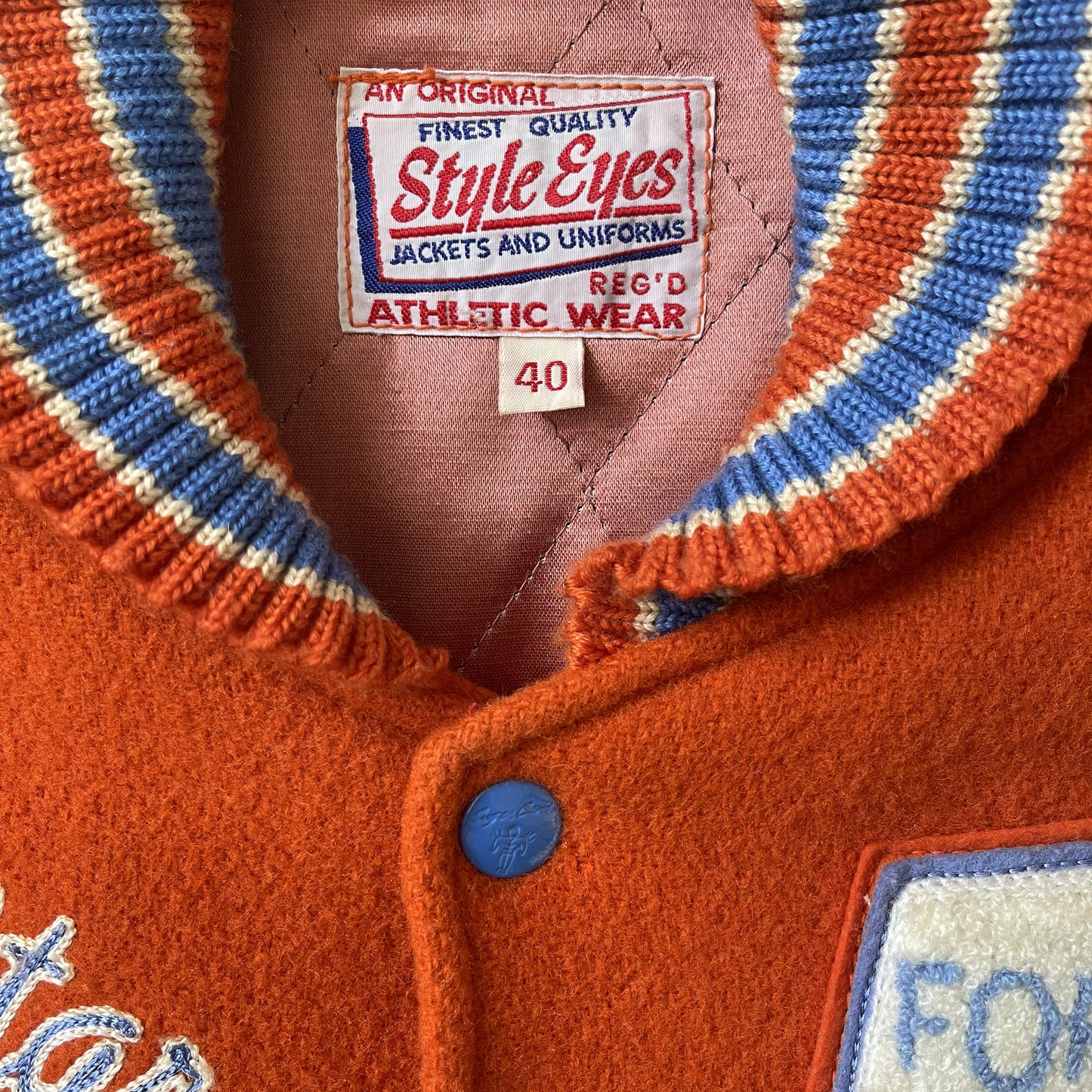 Style Eyes 'Fort Worth Rodeo' Varsity Jacket - L