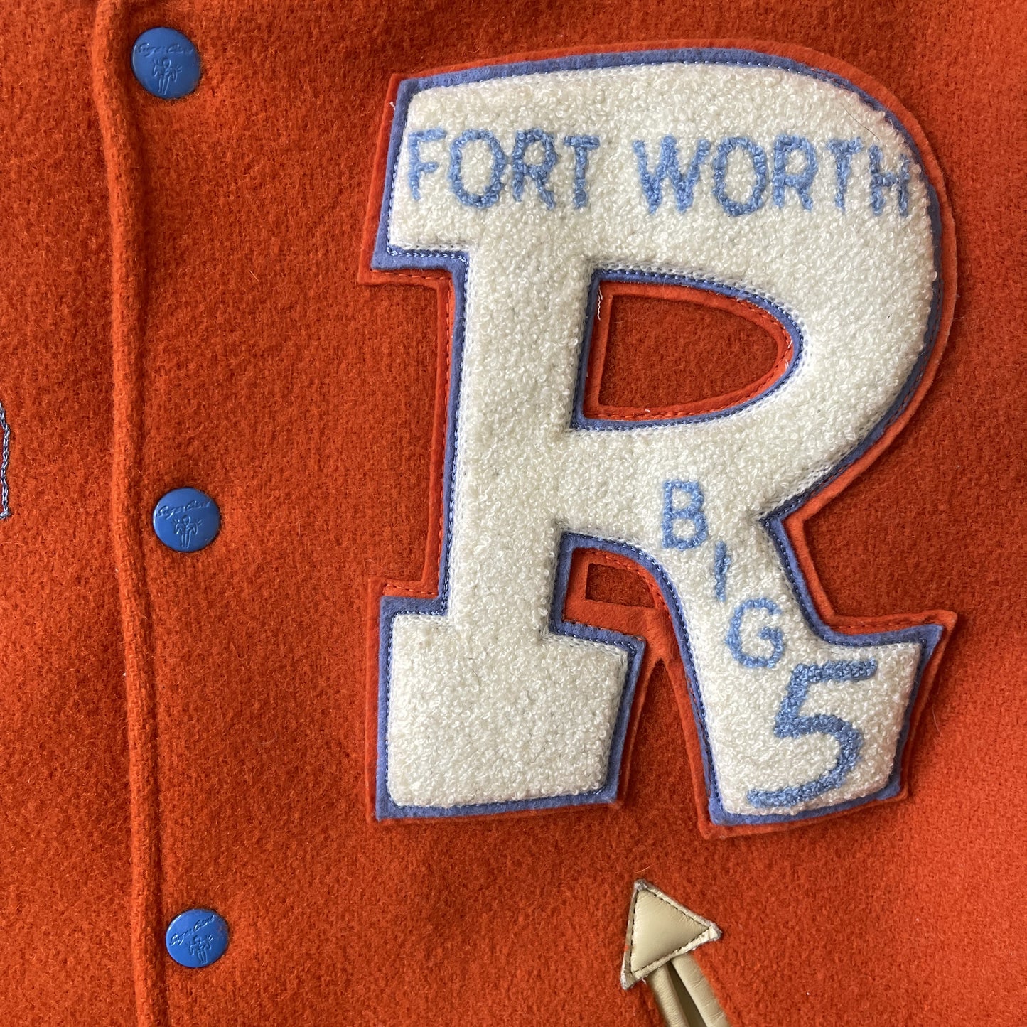 Style Eyes 'Fort Worth Rodeo' Varsity Jacket - L