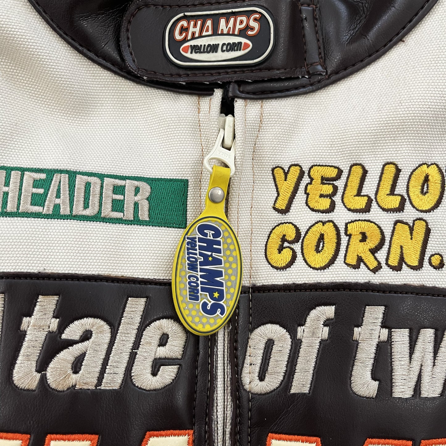 Yellow Corn Motorcycle Racer Jacket