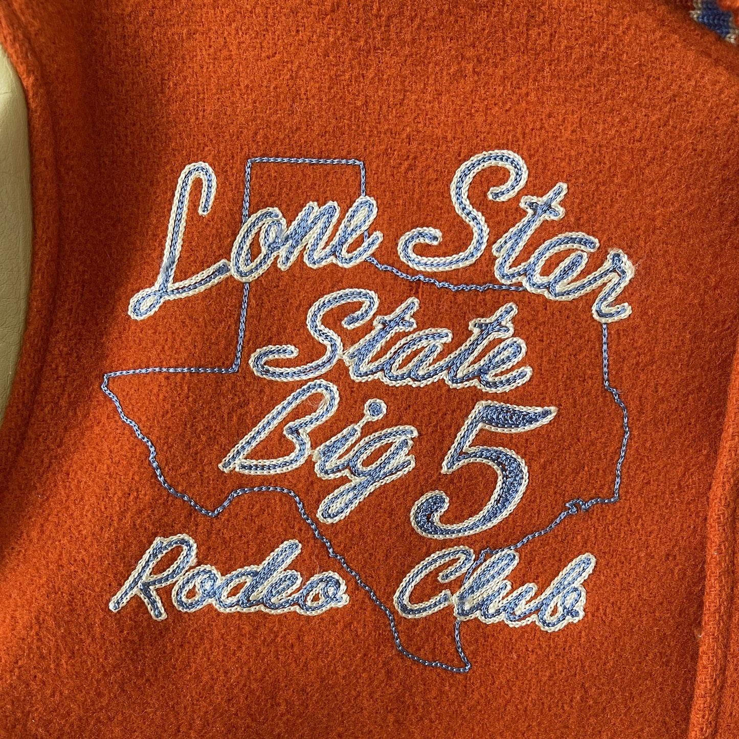 Style Eyes 'Fort Worth Rodeo' Varsity Jacket - L