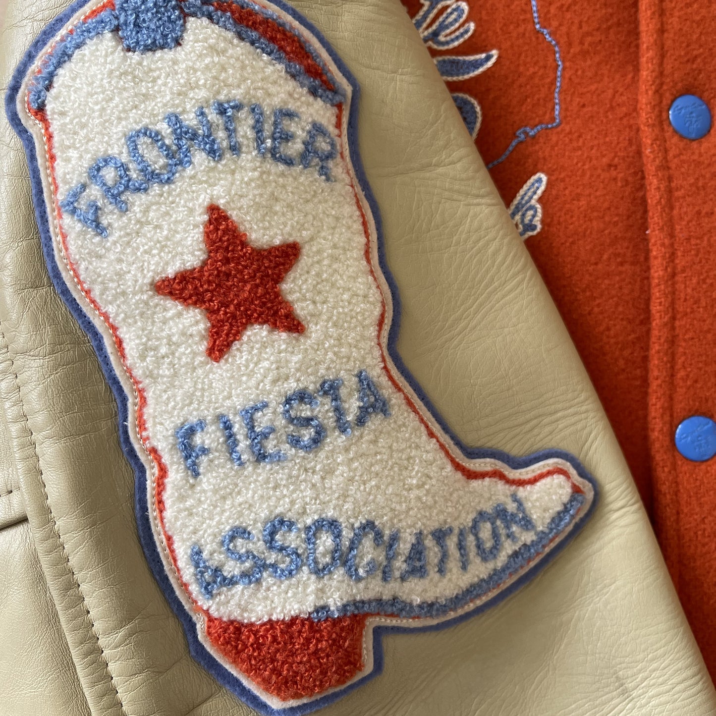 Style Eyes 'Fort Worth Rodeo' Varsity Jacket - L