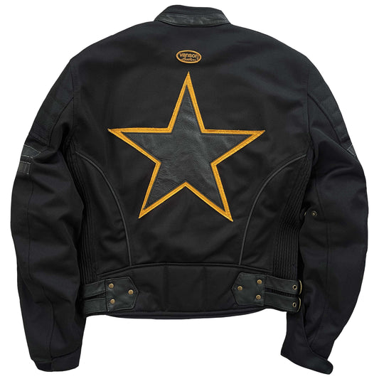 Vanson Leathers Motorcycle Mesh Racer Jacket