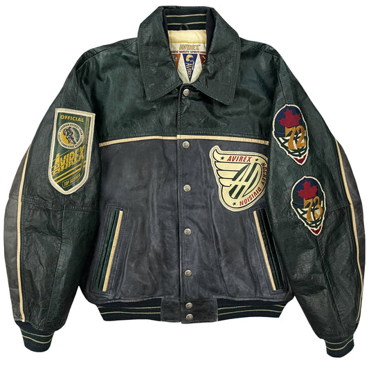 Avirex Leather Varsity Jacket