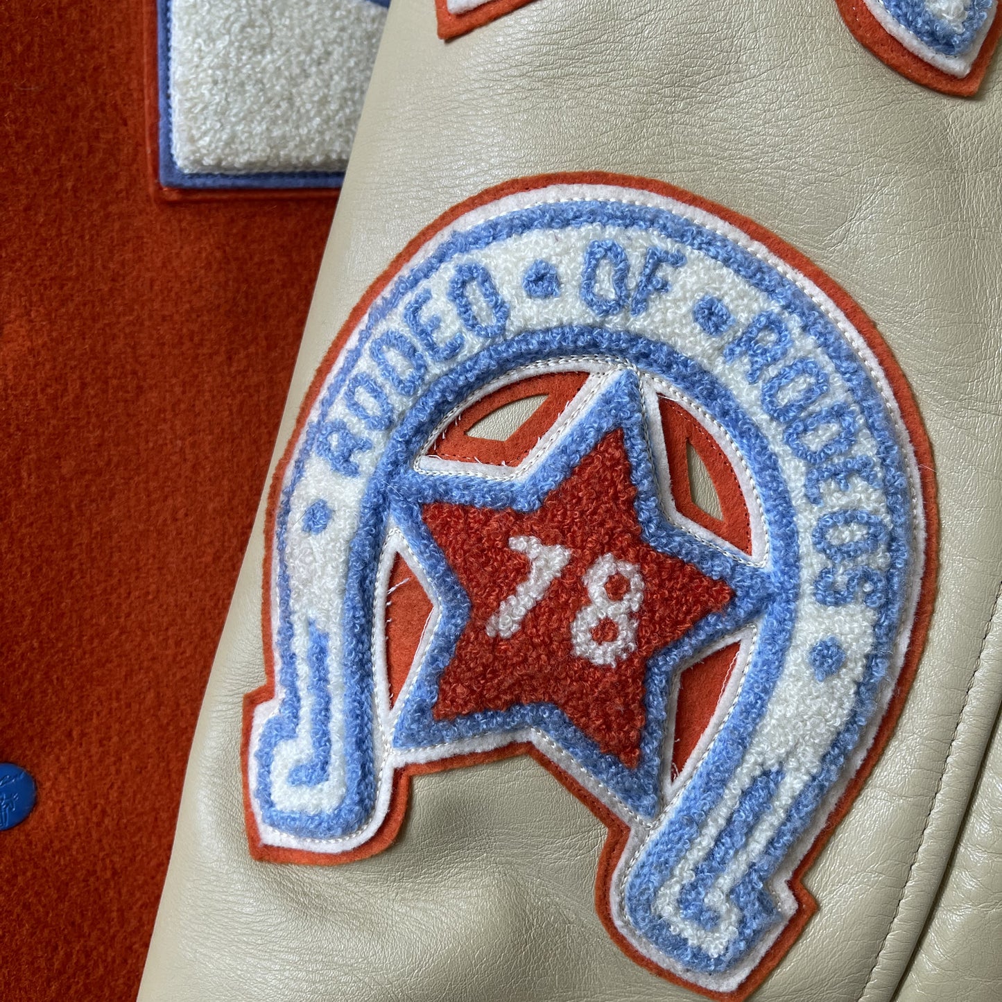Style Eyes 'Fort Worth Rodeo' Varsity Jacket - L