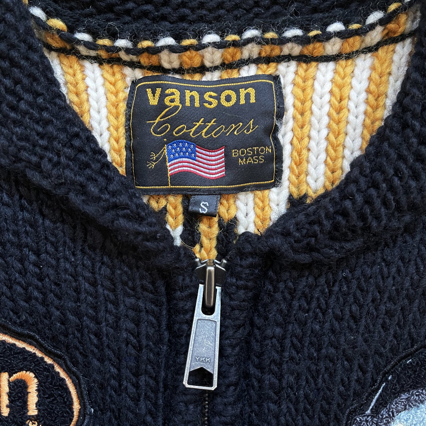 Vanson Leathers Tweety Cowichan Jacket - S