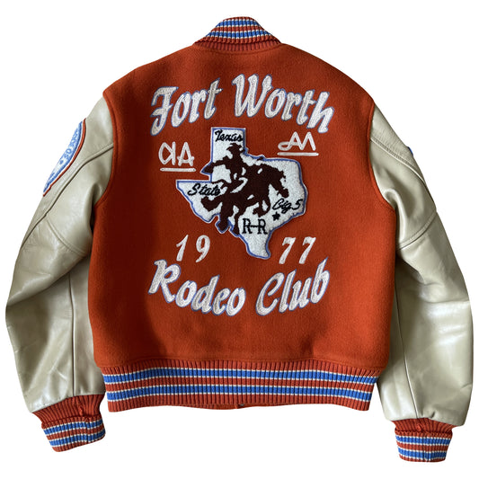 Style Eyes 'Fort Worth Rodeo' Varsity Jacket - L