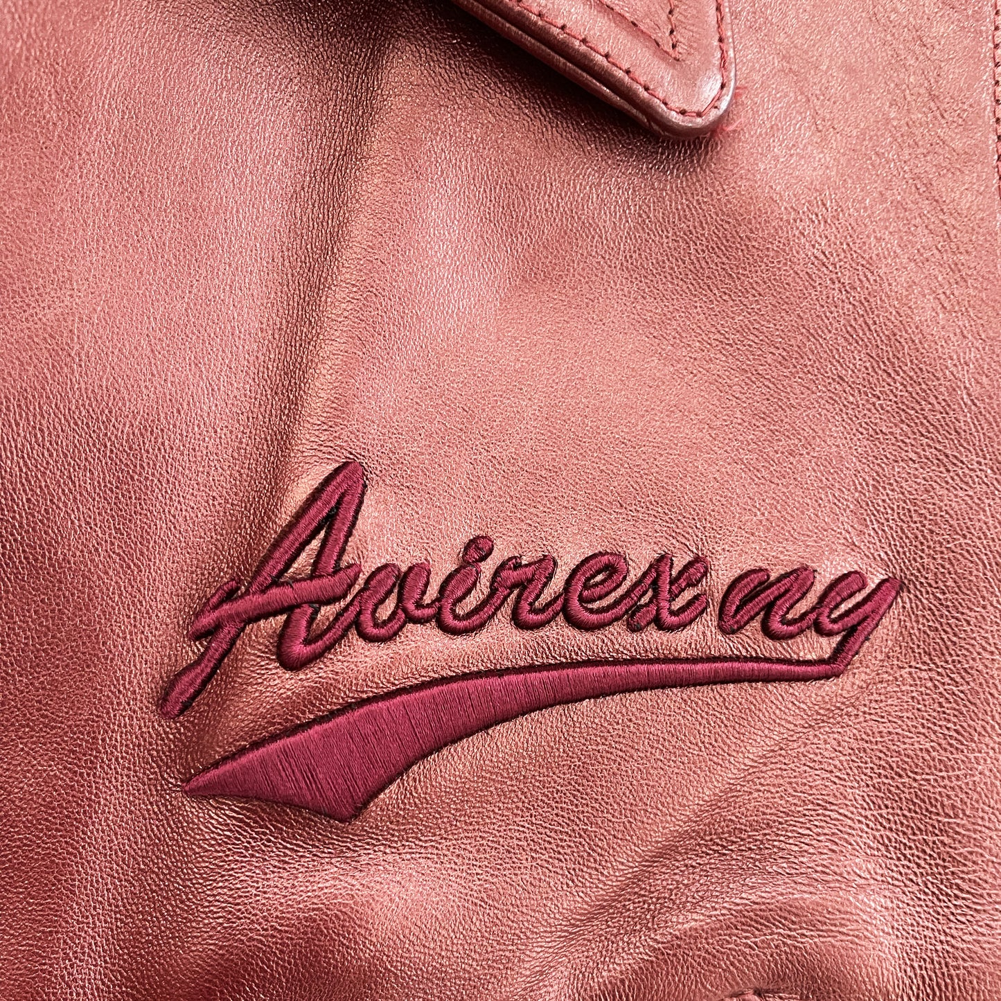 Avirex Leather Varsity Jacket