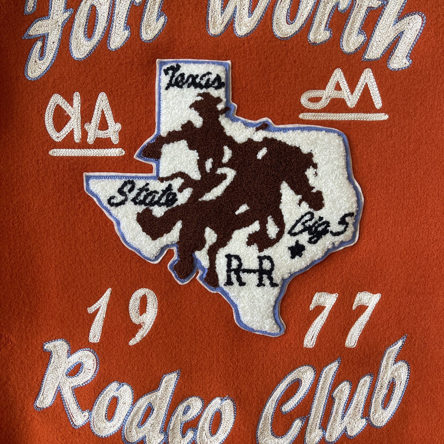 Style Eyes 'Fort Worth Rodeo' Varsity Jacket - L