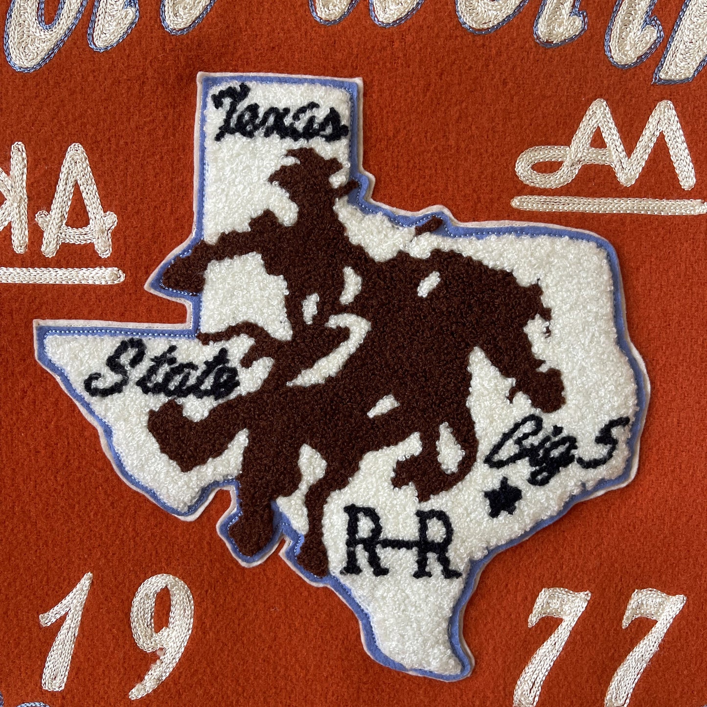 Style Eyes 'Fort Worth Rodeo' Varsity Jacket - L