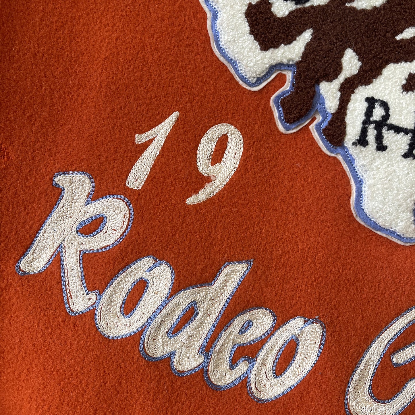 Style Eyes 'Fort Worth Rodeo' Varsity Jacket - L