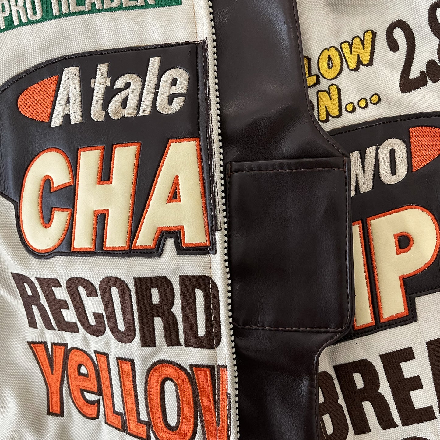 Yellow Corn Motorcycle Racer Jacket