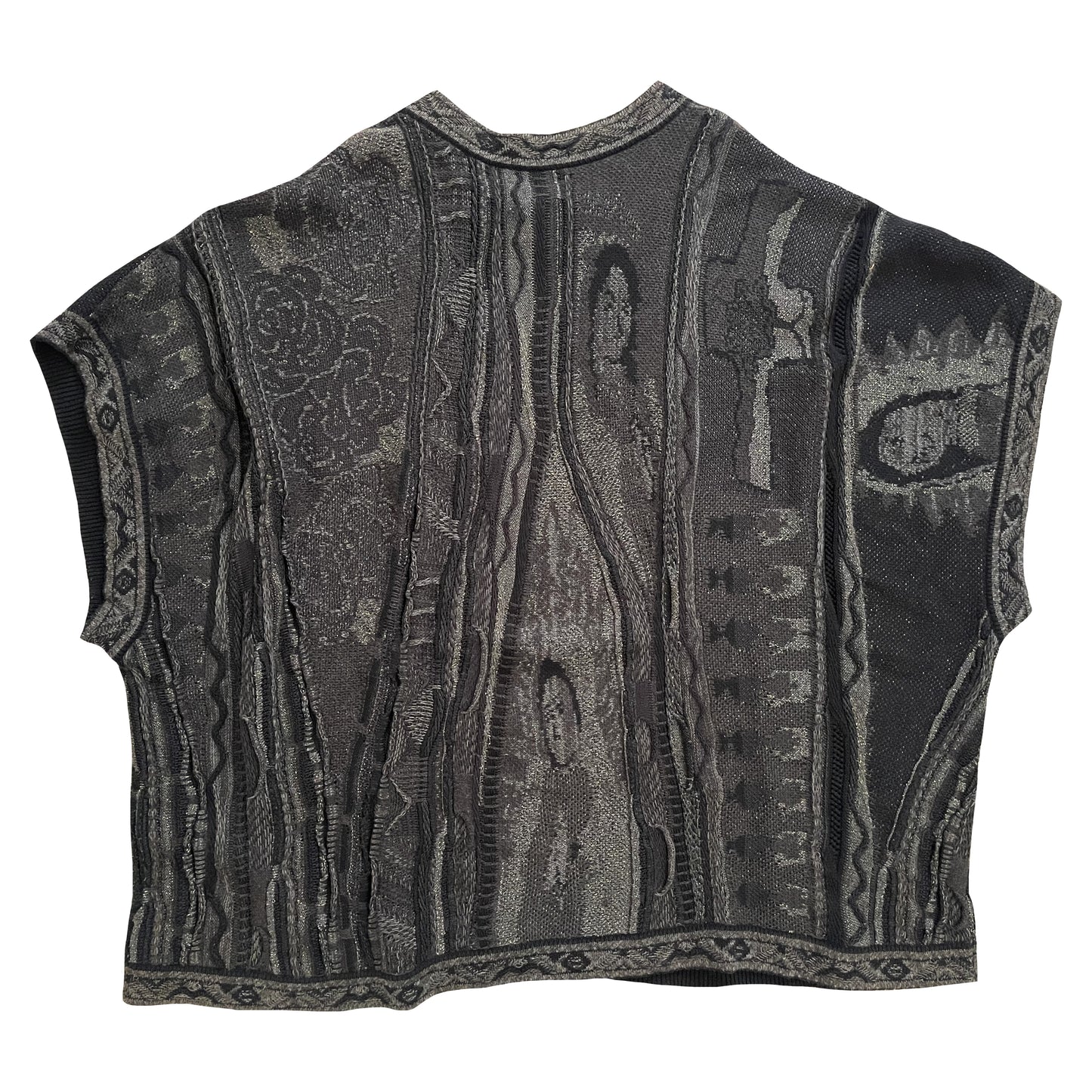 Kapital 7G Virgin Mary Gaudy Knit Sweater