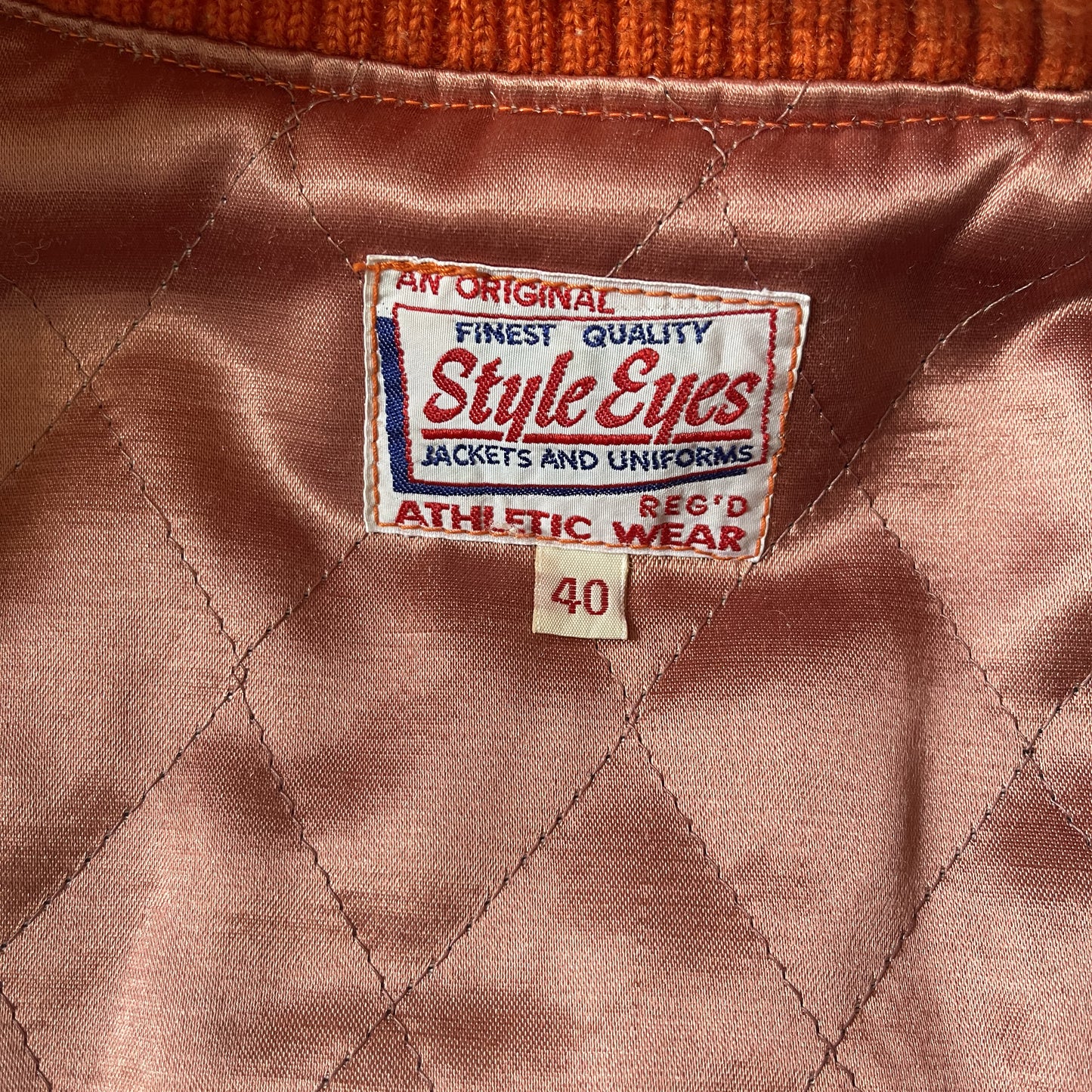 Style Eyes 'Fort Worth Rodeo' Varsity Jacket - L