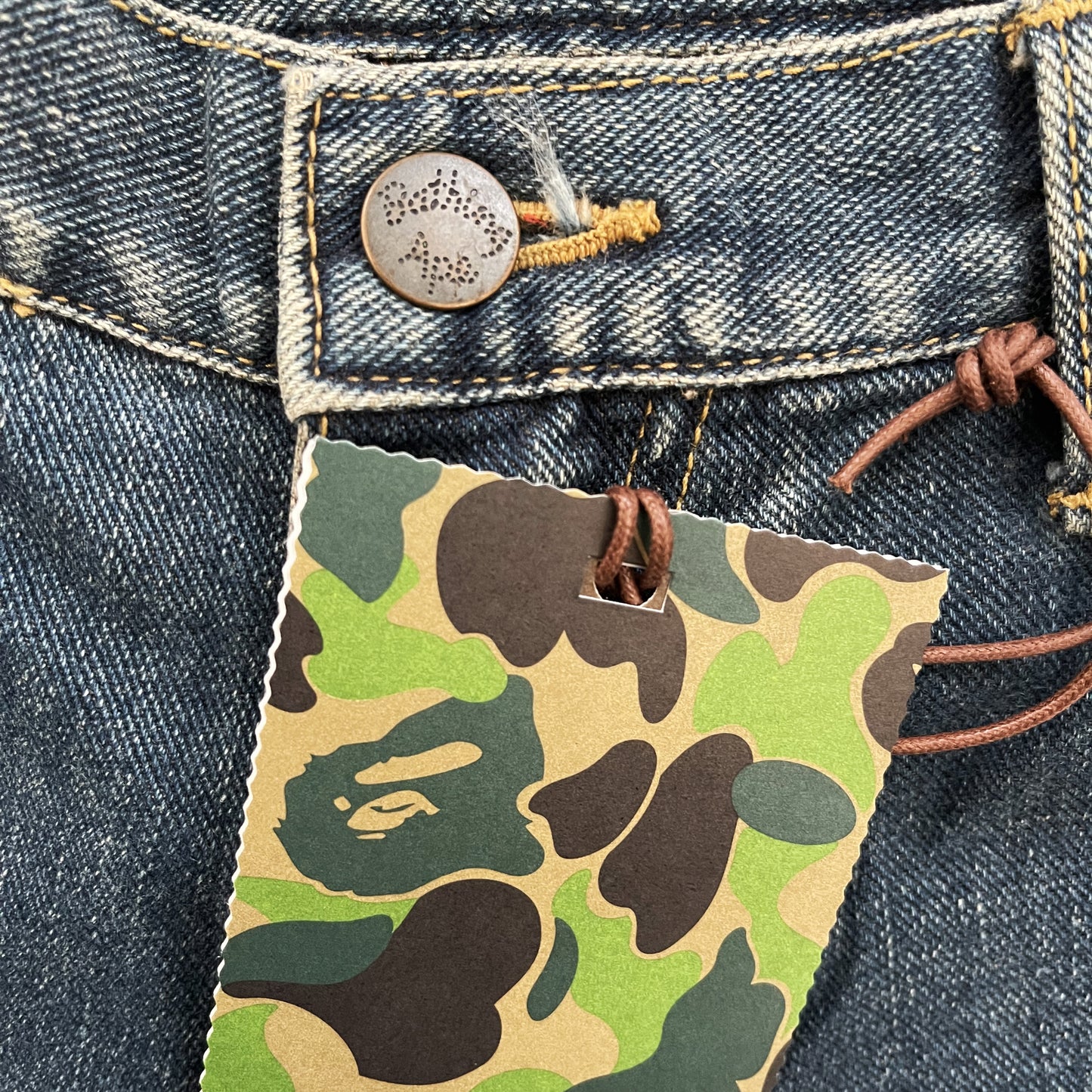 Bape Denim Shorts