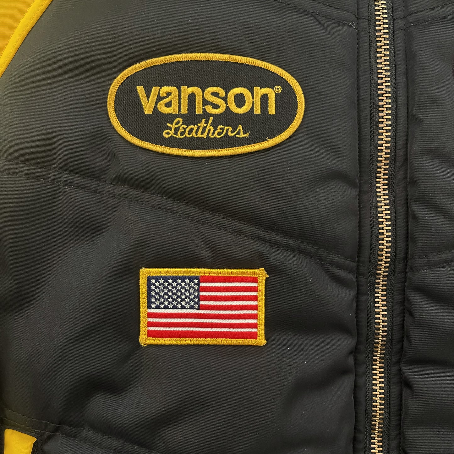 Vanson Leathers Bomber Jacket